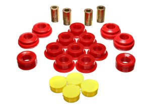 Acura RSX Control Arm Bushing Set - Rear - Energy Suspension - Performance Polyurethane - Red - `02-`04 Acura RSX Control Arm Bushing Set - Rear - Energy Suspension - Performance Polyurethane - Red - `02-`04